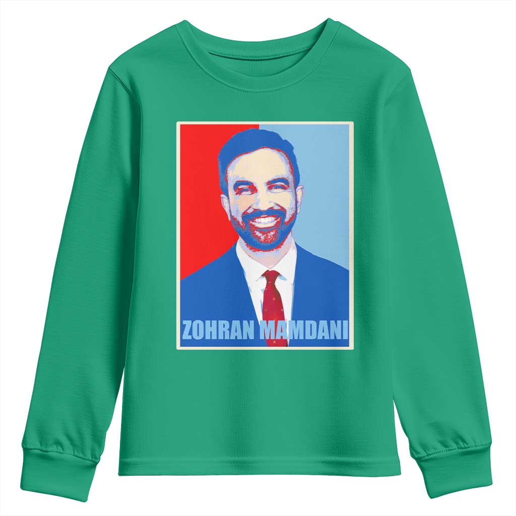 Zohran Madamni Youth Sweatshirt for New York Mayor - Wonder Print Shop