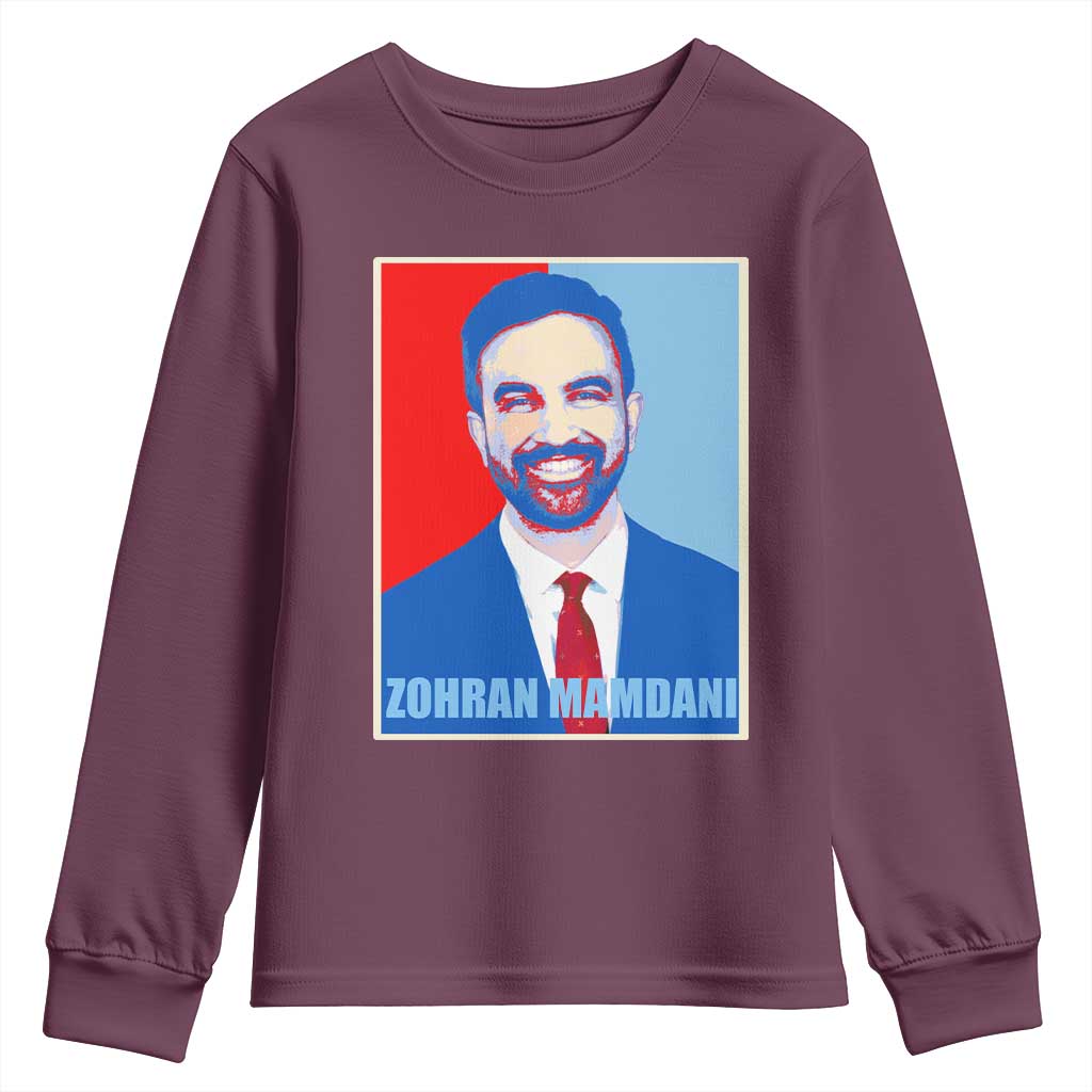 Zohran Madamni Youth Sweatshirt for New York Mayor - Wonder Print Shop