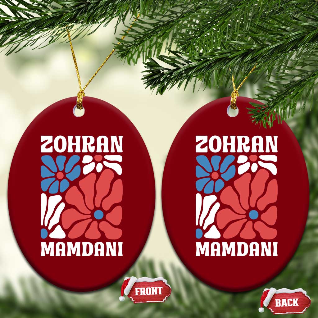 Zohran Madamni We The People Ceramic Ornament New York City - Wonder Print Shop