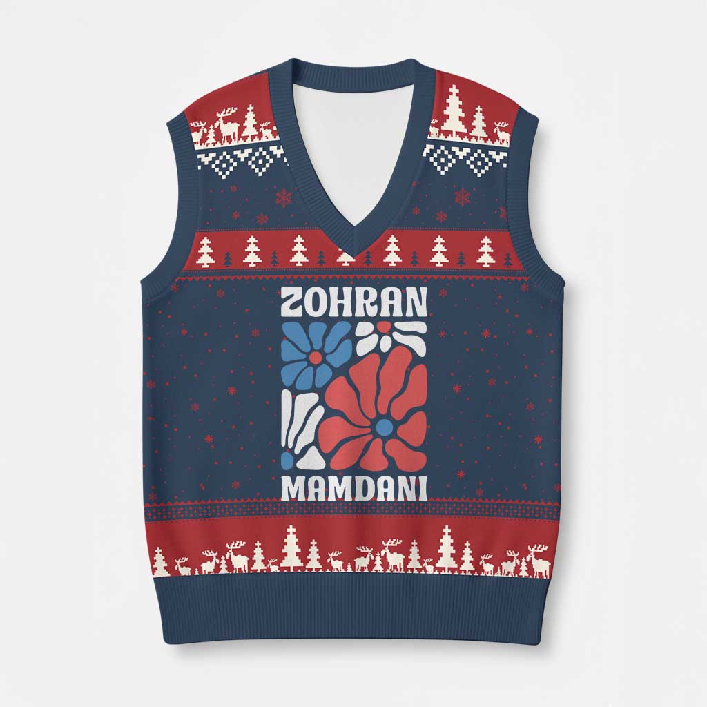 Zohran Madamni We The People V-Neck Knit Sweater Vest New York City - Wonder Print Shop