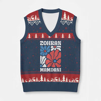 Zohran Madamni We The People V-Neck Knit Sweater Vest New York City - Wonder Print Shop