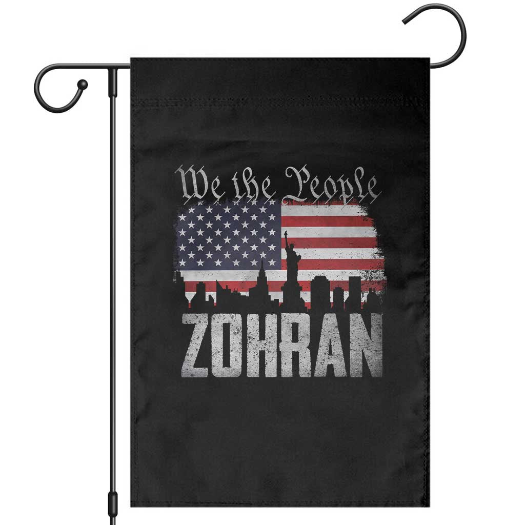 Zohran Mamdani Groovy Flowers Garden Flag Retro Style TS02