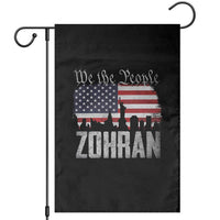 Zohran Mamdani Groovy Flowers Garden Flag Retro Style TS02