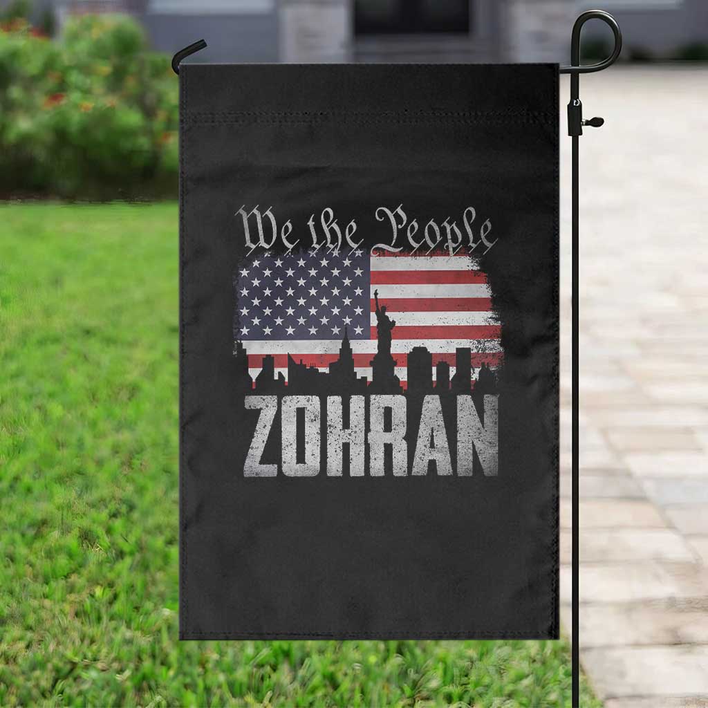 Zohran Mamdani Groovy Flowers Garden Flag Retro Style TS02