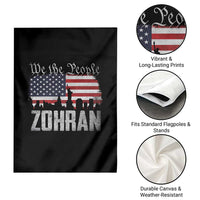Zohran Mamdani Groovy Flowers Garden Flag Retro Style TS02