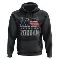 Zohran Mamdani Groovy Flowers Hoodie Retro Style - Wonder Print Shop