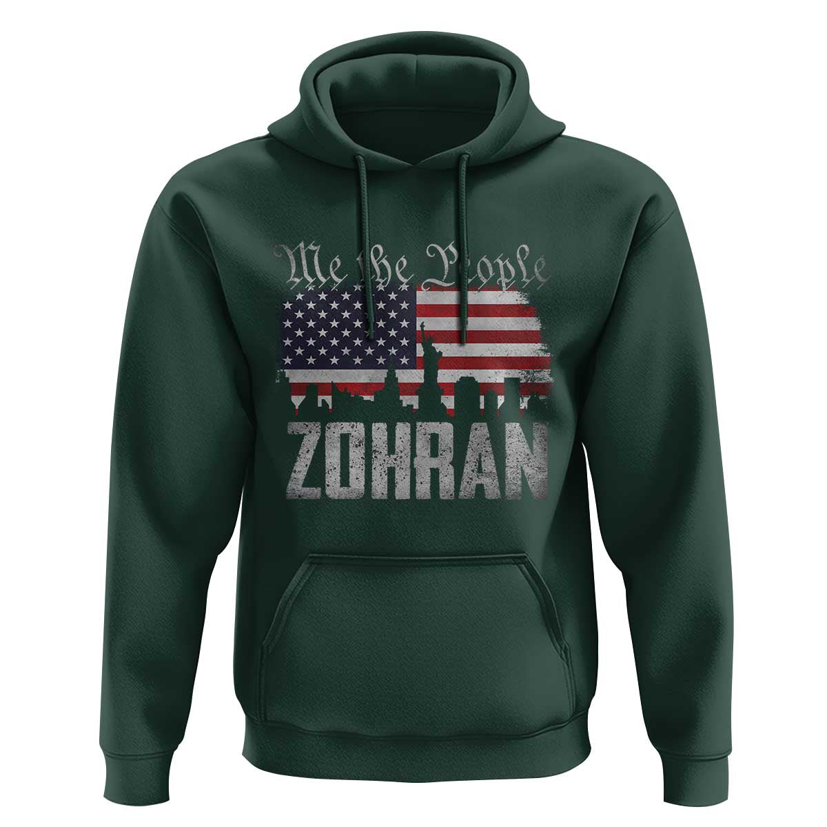 Zohran Mamdani Groovy Flowers Hoodie Retro Style - Wonder Print Shop