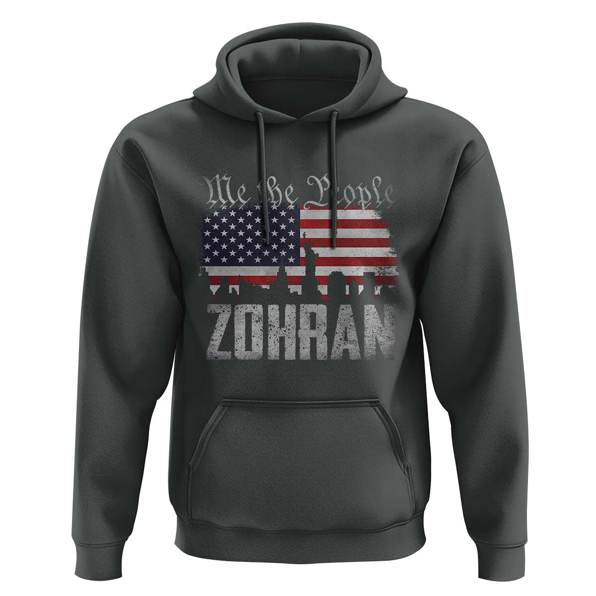 Zohran Mamdani Groovy Flowers Hoodie Retro Style - Wonder Print Shop