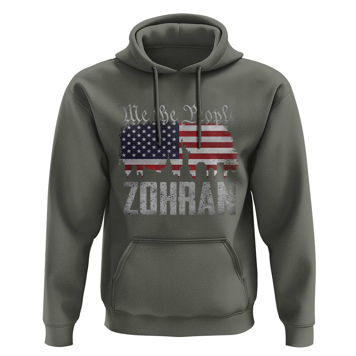 Zohran Mamdani Groovy Flowers Hoodie Retro Style - Wonder Print Shop