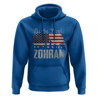 Zohran Mamdani Groovy Flowers Hoodie Retro Style - Wonder Print Shop