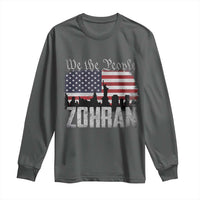 Zohran Mamdani Groovy Flowers Long Sleeve Shirt Retro Style TS02