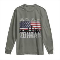 Zohran Mamdani Groovy Flowers Long Sleeve Shirt Retro Style TS02