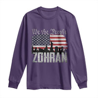 Zohran Mamdani Groovy Flowers Long Sleeve Shirt Retro Style TS02