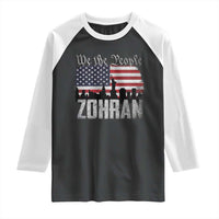 Zohran Mamdani Groovy Flowers Raglan Shirt Retro Style TS02