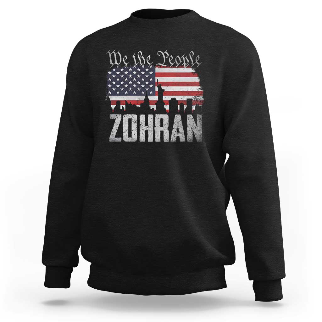 Zohran Mamdani Groovy Flowers Sweatshirt Retro Style TS02