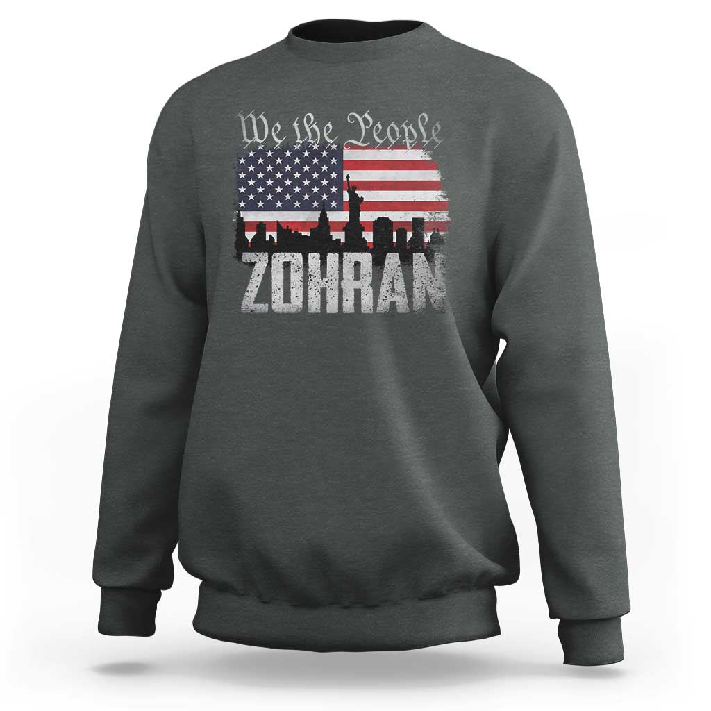 Zohran Mamdani Groovy Flowers Sweatshirt Retro Style TS02