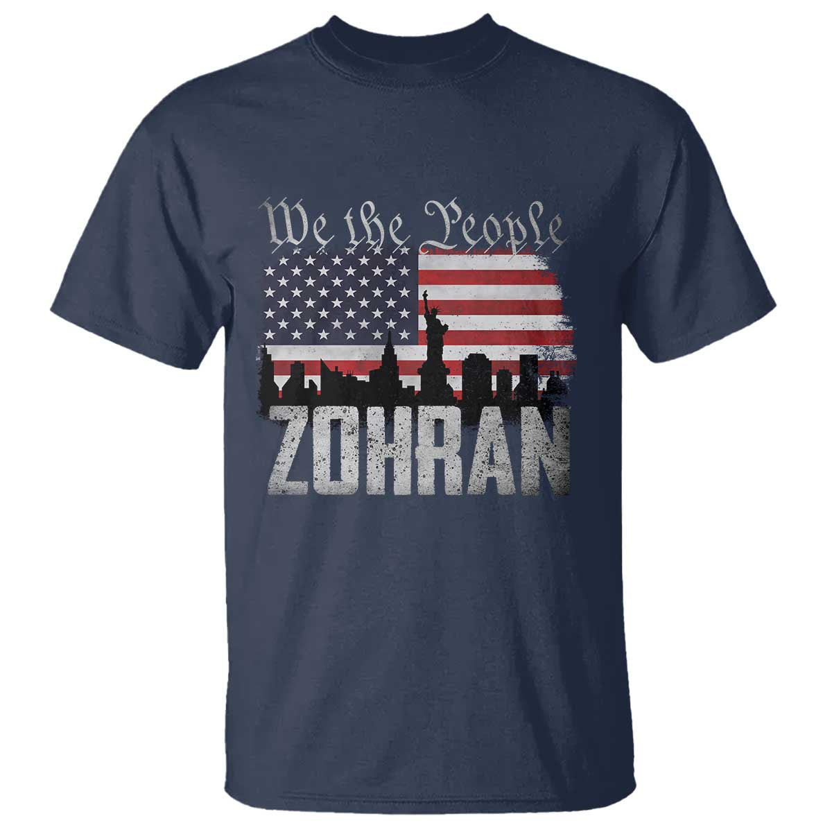 Zohran Mamdani Groovy Flowers T Shirt Retro Style TS02