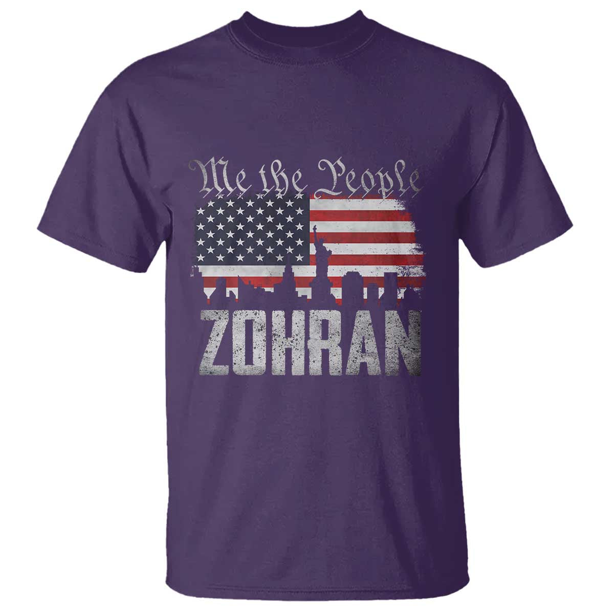 Zohran Mamdani Groovy Flowers T Shirt Retro Style - Wonder Print Shop