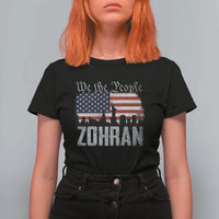 Zohran Mamdani Groovy Flowers T Shirt For Women Retro Style TS02
