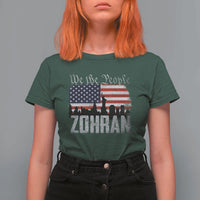 Zohran Mamdani Groovy Flowers T Shirt For Women Retro Style TS02