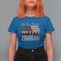 Zohran Mamdani Groovy Flowers T Shirt For Women Retro Style TS02