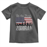 Zohran Mamdani Groovy Flowers Toddler T Shirt Retro Style TS02