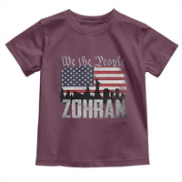 Zohran Mamdani Groovy Flowers Toddler T Shirt Retro Style TS02