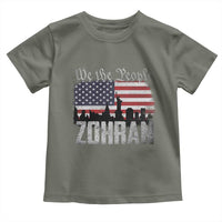 Zohran Mamdani Groovy Flowers Toddler T Shirt Retro Style TS02