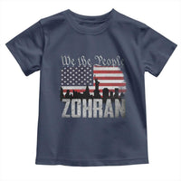 Zohran Mamdani Groovy Flowers Toddler T Shirt Retro Style TS02