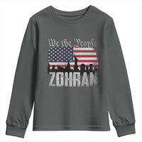 Zohran Mamdani Groovy Flowers Youth Sweatshirt Retro Style TS02