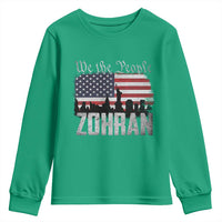 Zohran Mamdani Groovy Flowers Youth Sweatshirt Retro Style TS02