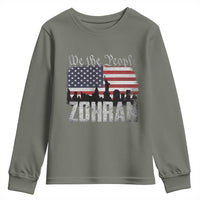 Zohran Mamdani Groovy Flowers Youth Sweatshirt Retro Style TS02