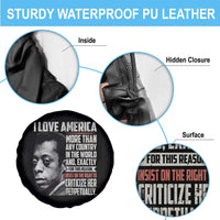 James Baldwin American Patriotic Spare Tire Cover I Love America More Than Any Country - Wonder Print Shop