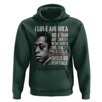 James Baldwin American Patriotic Hoodie I Love America More Than Any Country - Wonder Print Shop