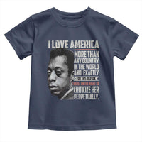 James Baldwin American Patriotic Toddler T Shirt I Love America More Than Any Country - Wonder Print Shop