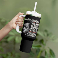 James Baldwin American Patriotic Tumbler With Handle I Love America More Than Any Country - Wonder Print Shop