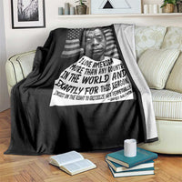 James Baldwin American Patriotic Throw Blanket I Love America More Than Any Country American Flag - Wonder Print Shop