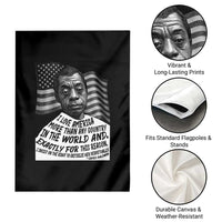 James Baldwin American Patriotic Garden Flag I Love America More Than Any Country American Flag - Wonder Print Shop