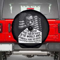 James Baldwin American Patriotic Spare Tire Cover I Love America More Than Any Country American Flag - Wonder Print Shop