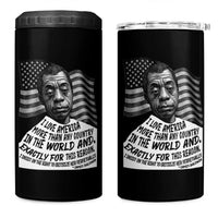 James Baldwin American Patriotic 4 in 1 Can Cooler Tumbler I Love America More Than Any Country American Flag - Wonder Print Shop