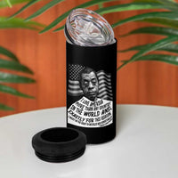 James Baldwin American Patriotic 4 in 1 Can Cooler Tumbler I Love America More Than Any Country American Flag - Wonder Print Shop