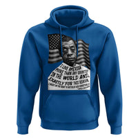 James Baldwin American Patriotic Hoodie I Love America More Than Any Country American Flag - Wonder Print Shop