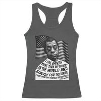 James Baldwin American Patriotic Racerback Tank Top I Love America More Than Any Country American Flag - Wonder Print Shop
