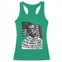 James Baldwin American Patriotic Racerback Tank Top I Love America More Than Any Country American Flag - Wonder Print Shop