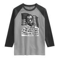 James Baldwin American Patriotic Raglan Shirt I Love America More Than Any Country American Flag - Wonder Print Shop