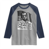 James Baldwin American Patriotic Raglan Shirt I Love America More Than Any Country American Flag - Wonder Print Shop