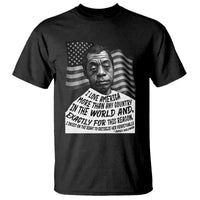 James Baldwin American Patriotic T Shirt I Love America More Than Any Country American Flag - Wonder Print Shop