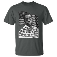James Baldwin American Patriotic T Shirt I Love America More Than Any Country American Flag - Wonder Print Shop