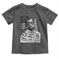 James Baldwin American Patriotic Toddler T Shirt I Love America More Than Any Country American Flag - Wonder Print Shop