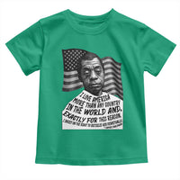 James Baldwin American Patriotic Toddler T Shirt I Love America More Than Any Country American Flag - Wonder Print Shop